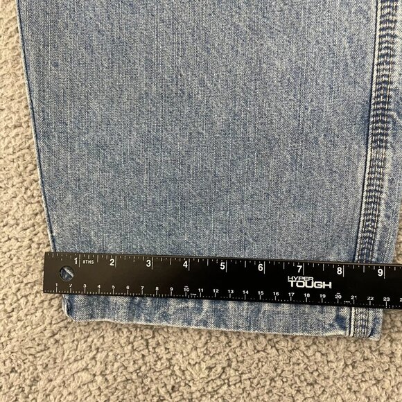 Signature by Levi Strauss Carpenter Jeans Men 40x32 Blue Light was Utility Denim - Picture 11 of 11